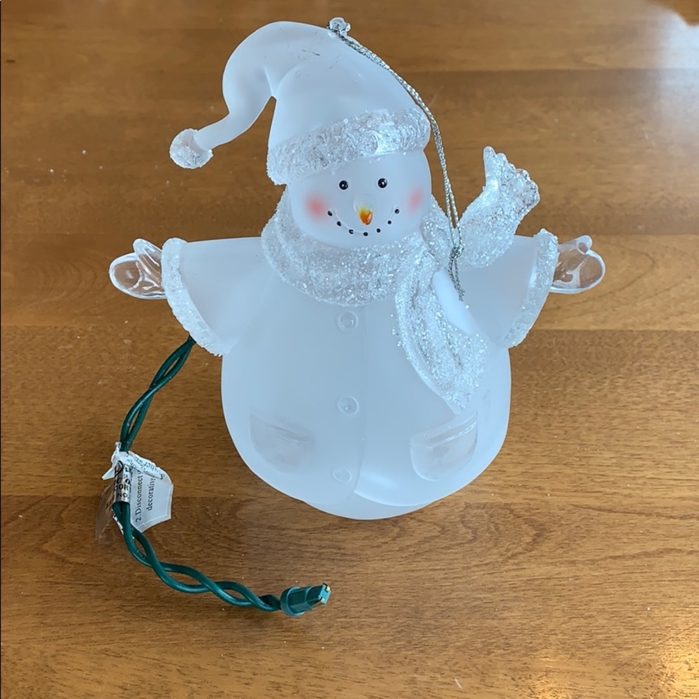 7-piece assorted snowman ornaments - Picture 2 of 9
